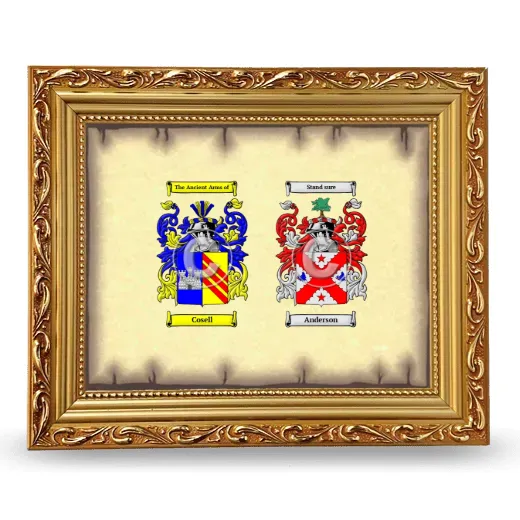 Anniversary Framed - Gold