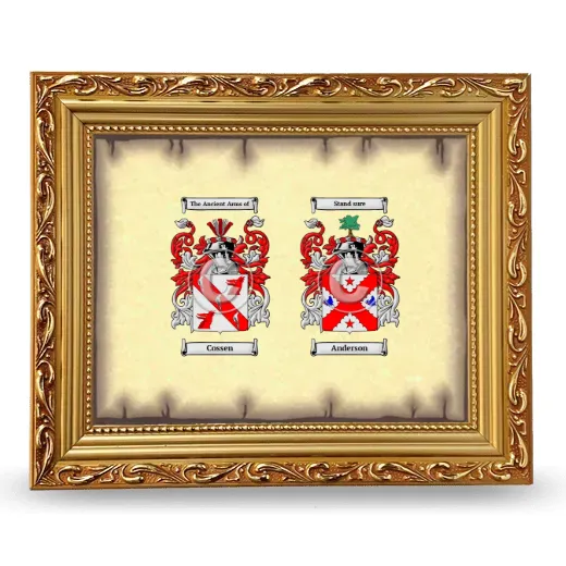 Anniversary Framed - Gold