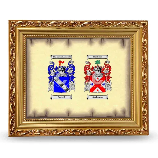 Anniversary Framed - Gold