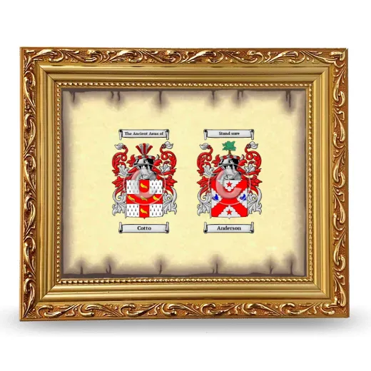 Anniversary Framed - Gold