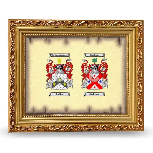 Anniversary Framed - Gold