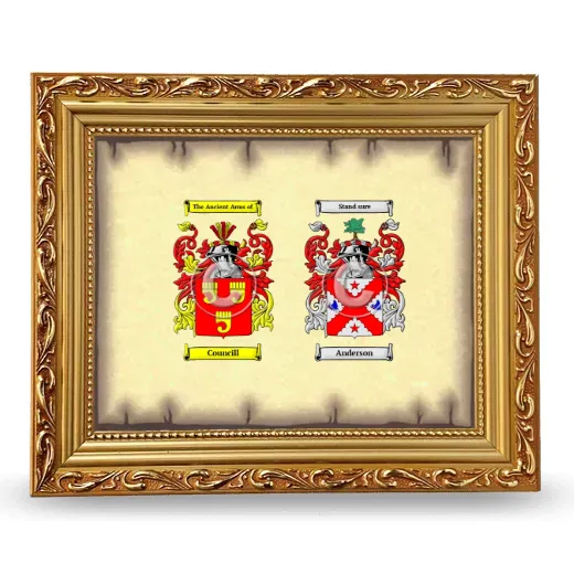 Anniversary Framed - Gold