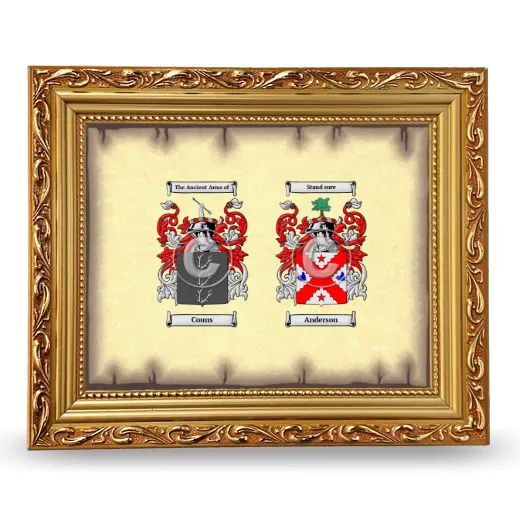 Anniversary Framed - Gold