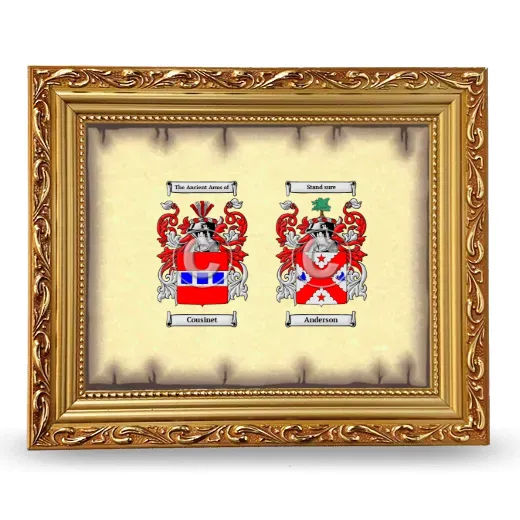 Anniversary Framed - Gold