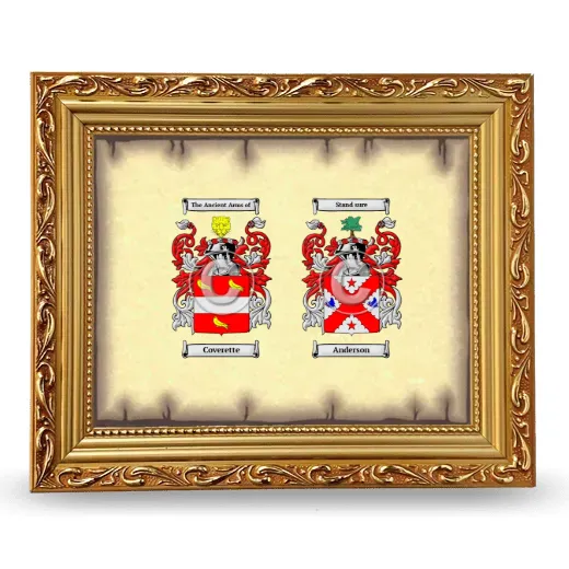 Anniversary Framed - Gold