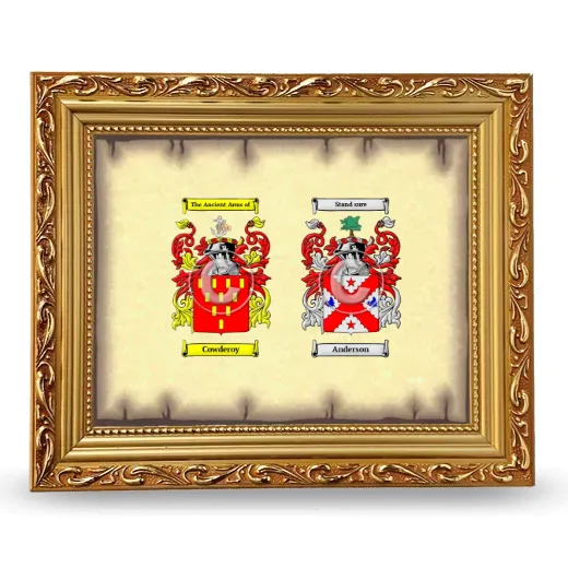 Anniversary Framed - Gold