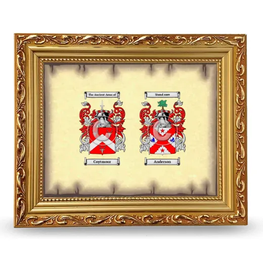 Anniversary Framed - Gold