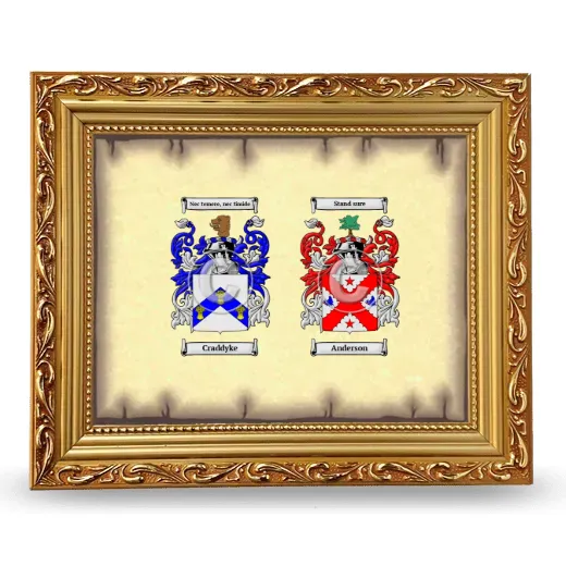 Anniversary Framed - Gold