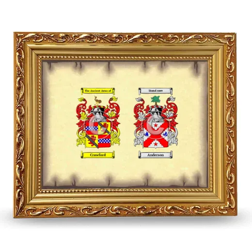 Anniversary Framed - Gold