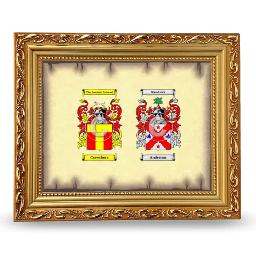 Anniversary Framed - Gold