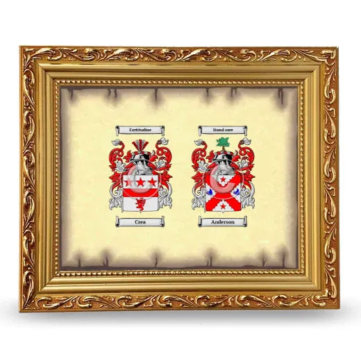 Anniversary Framed - Gold