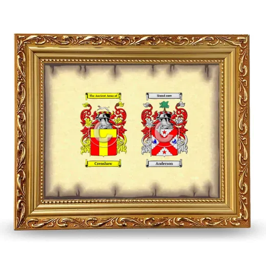 Anniversary Framed - Gold