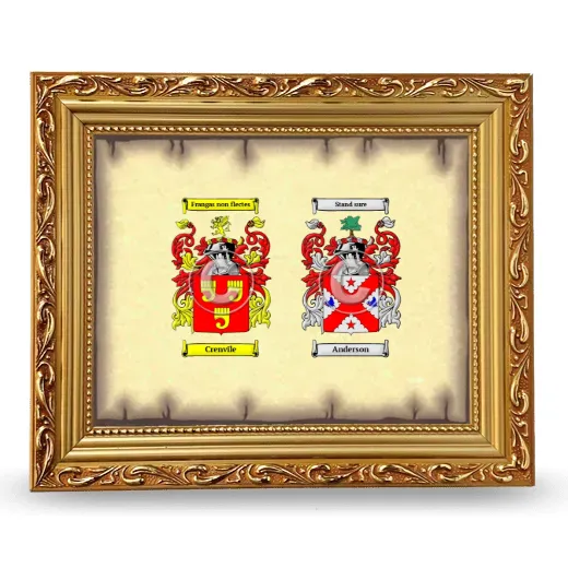 Anniversary Framed - Gold