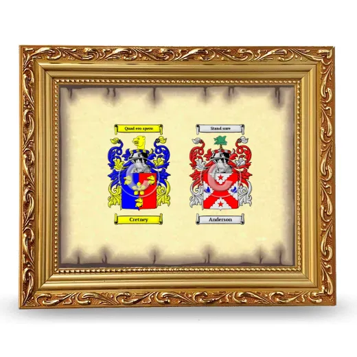 Anniversary Framed - Gold