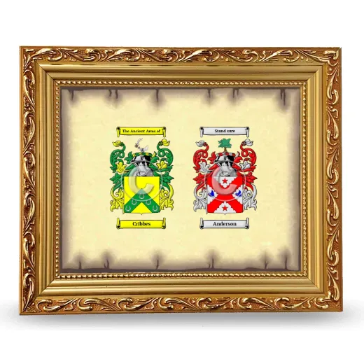 Anniversary Framed - Gold