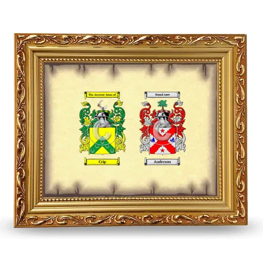 Anniversary Framed - Gold