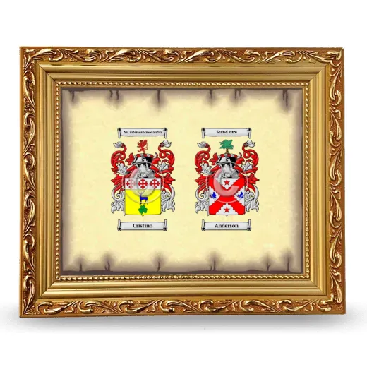 Anniversary Framed - Gold