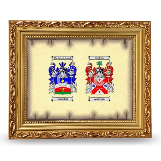 Anniversary Framed - Gold