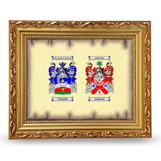 Anniversary Framed - Gold