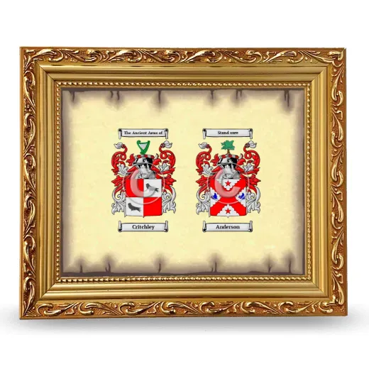 Anniversary Framed - Gold