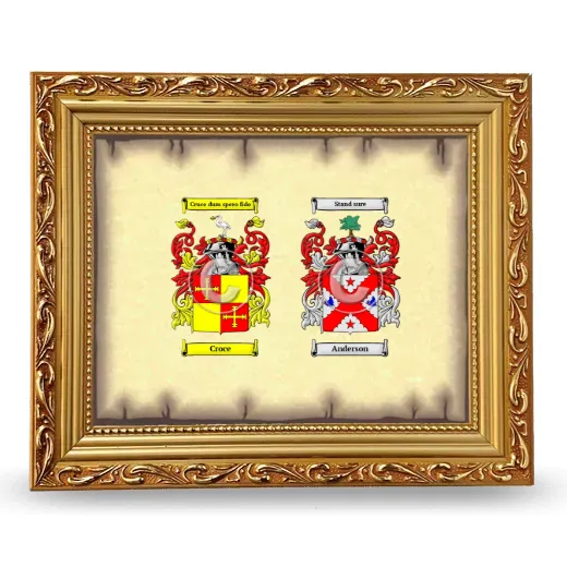 Anniversary Framed - Gold