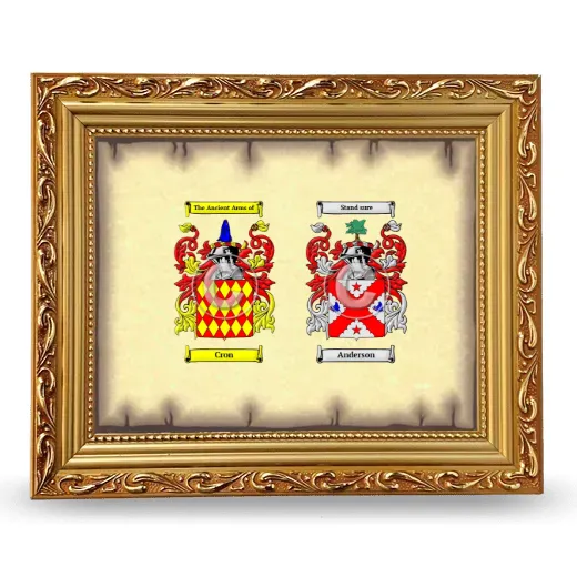 Anniversary Framed - Gold