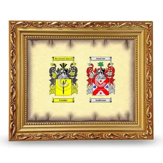 Anniversary Framed - Gold