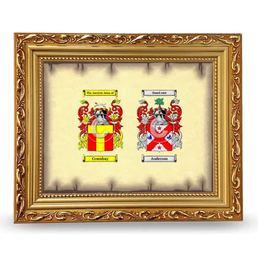 Anniversary Framed - Gold