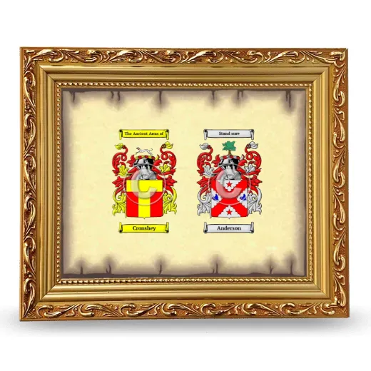 Anniversary Framed - Gold