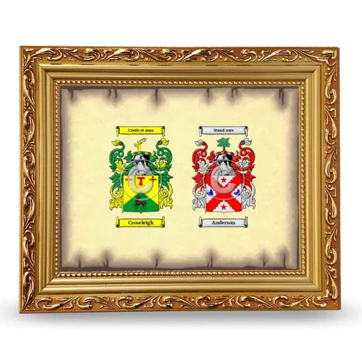 Anniversary Framed - Gold