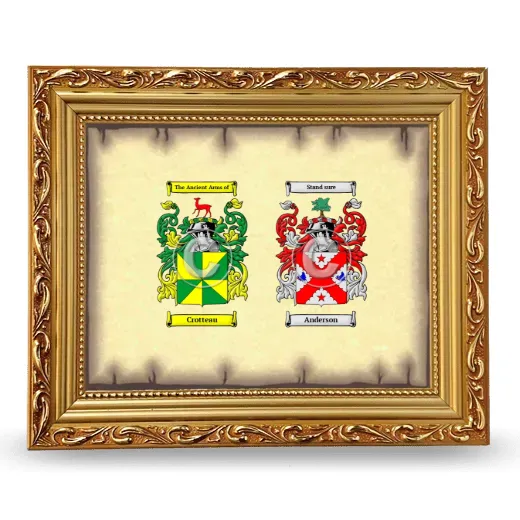 Anniversary Framed - Gold