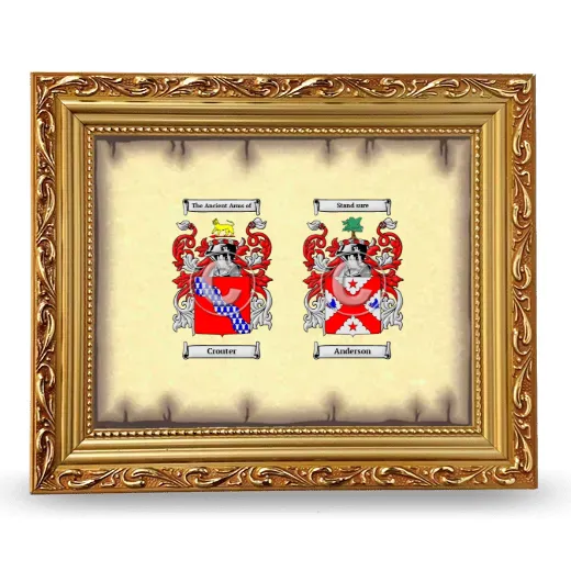 Anniversary Framed - Gold