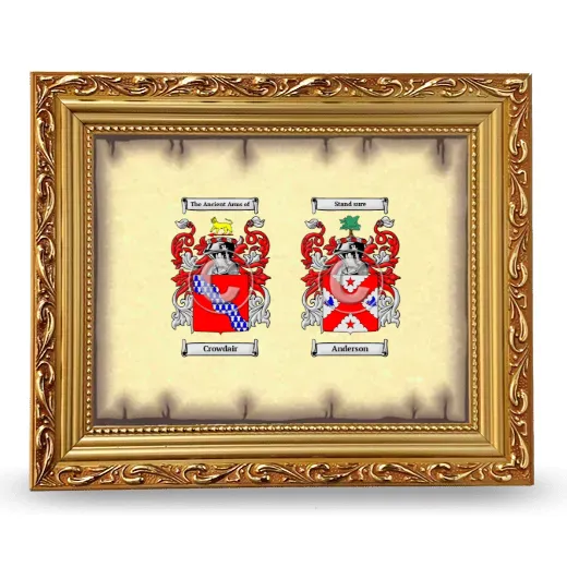 Anniversary Framed - Gold