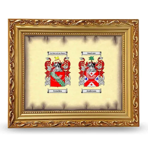 Anniversary Framed - Gold