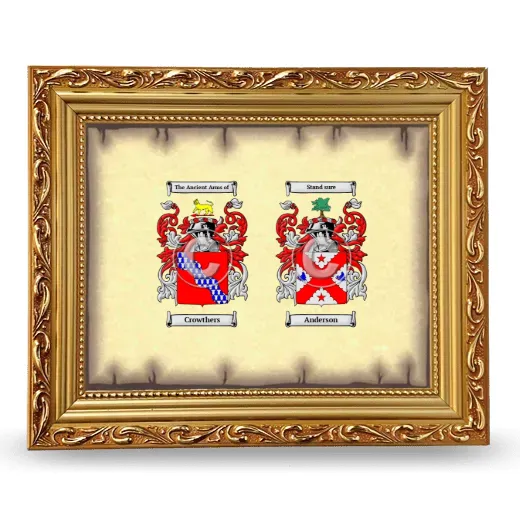 Anniversary Framed - Gold