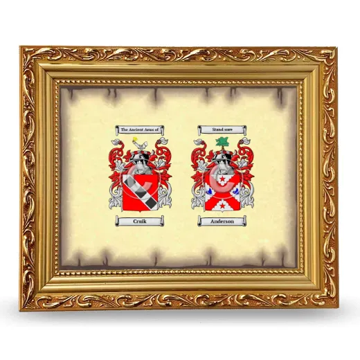 Anniversary Framed - Gold