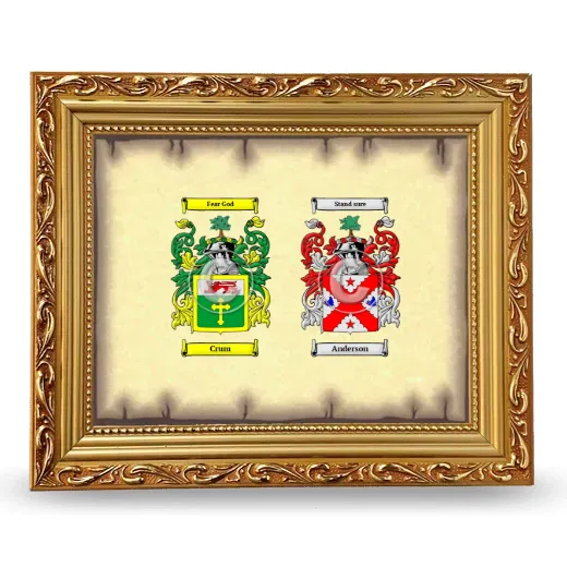 Anniversary Framed - Gold