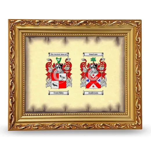 Anniversary Framed - Gold