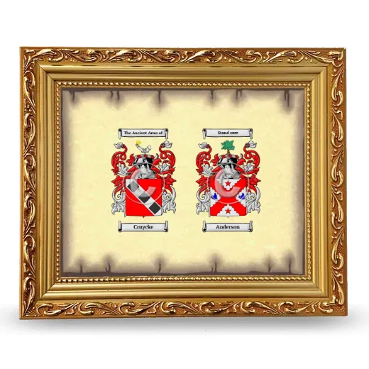 Anniversary Framed - Gold