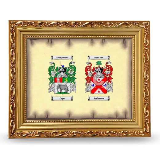 Anniversary Framed - Gold