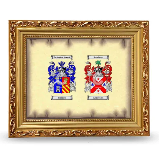 Anniversary Framed - Gold