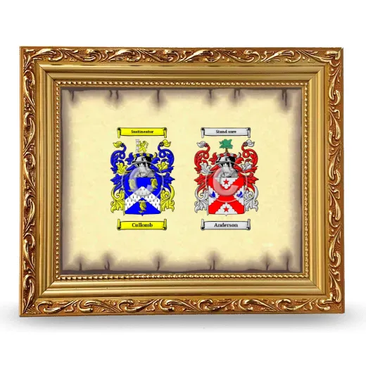 Anniversary Framed - Gold