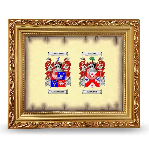 Anniversary Framed - Gold