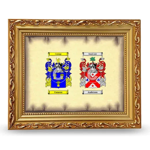 Anniversary Framed - Gold