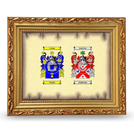 Anniversary Framed - Gold