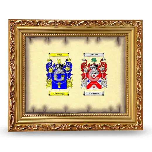 Anniversary Framed - Gold