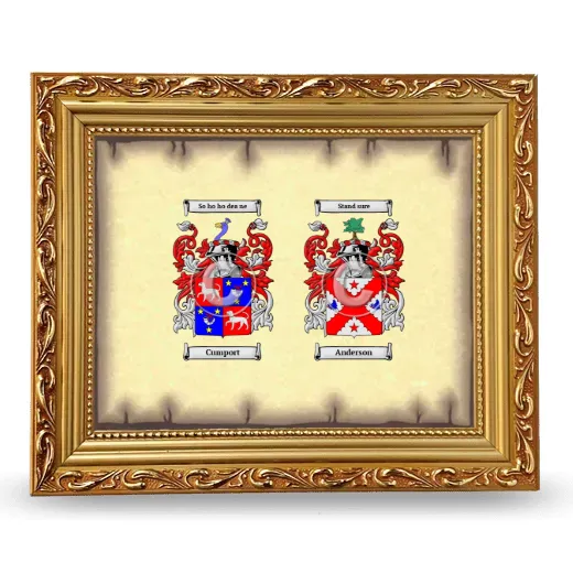 Anniversary Framed - Gold