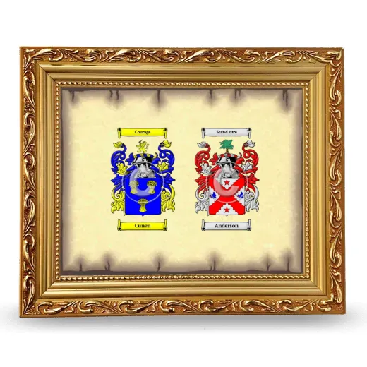 Anniversary Framed - Gold