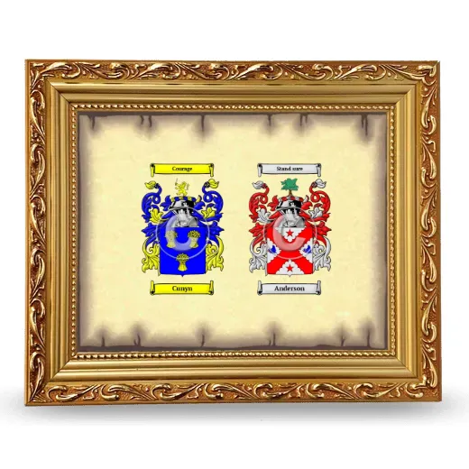 Anniversary Framed - Gold