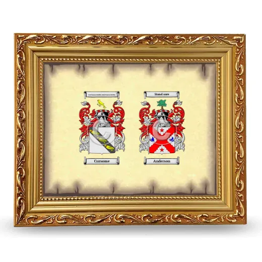 Anniversary Framed - Gold